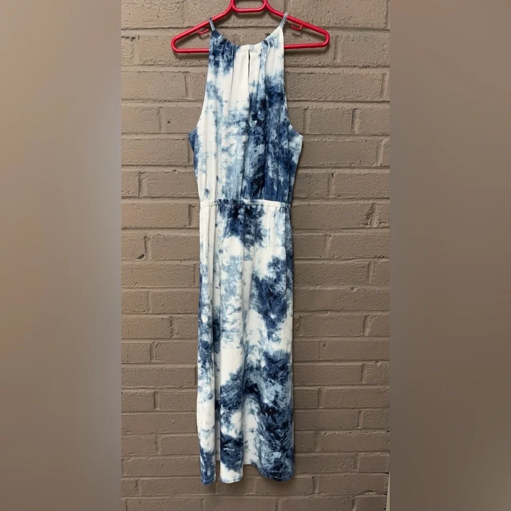 Polo Ralph Lauren girls tie dye maxi dress  M 10-12